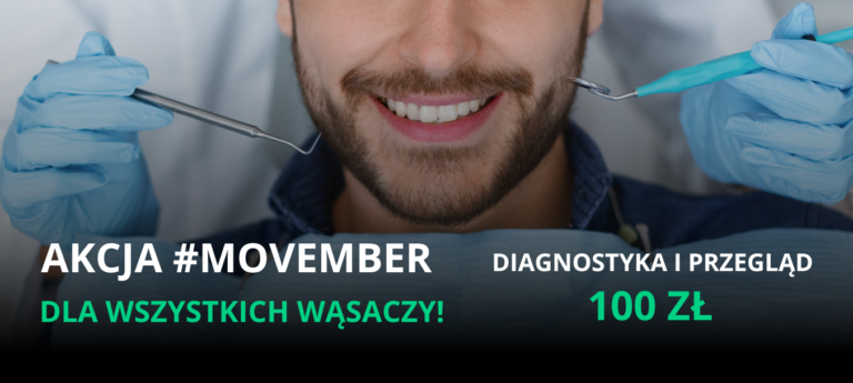 Akcja #Movember przegląd z diagnostyką za 100zł
